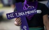 En respuesta a los feminicidios se han realizado 29 marchas y movilizaciones contra la violencia patriarcal, acotó el Observatorio Lucía Pérez