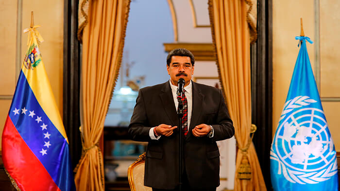 El presidente Maduro indicó que mantiene una buena coordinación con el sistema de Naciones Unidas. 