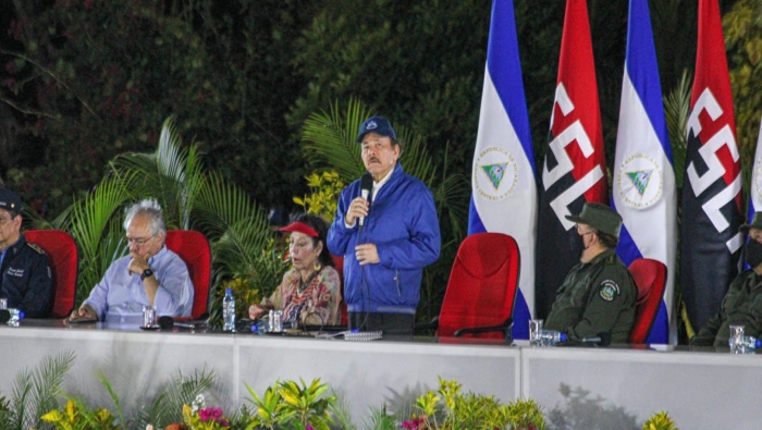 “El pueblo de Nicaragua sigue firme y seguirá firme con el acompañamiento y la solidaridad” con los pueblos de Venezuela y Cuba, puntualizó el presidente nicaragüense.