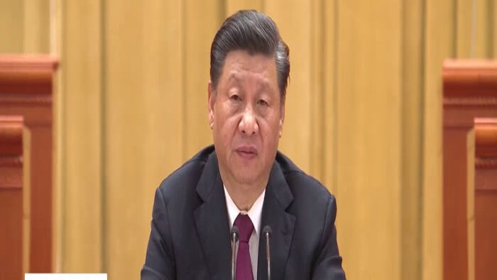Xi Jinping ofreció un discurso para marcar los logros del país en el alivio de la pobreza.