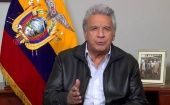 Moreno no se presentó a la reelección por la presidencia de Ecuador y su candidata no alcanzó siquiera el 2 por ciento de los votos.