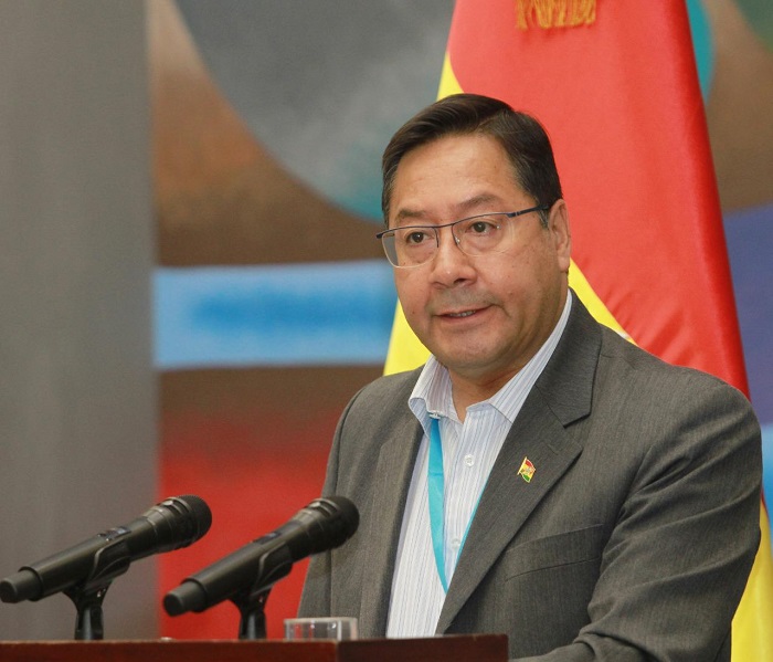 El presidente boliviano, Luís Arce destacó que la vacunación continuará con varias etapas.