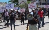 Las instalaciones de la comisaría y la fiscalía de Jacmel fueron ocupadas por las organizaciones sociales, este jueves, para exigir justicia