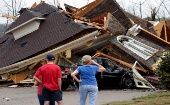 La “supercélula” de tornados provocó significativas afectaciones en edificios e infraestructuras.