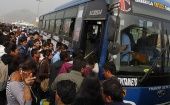 El paro de transportistas públicos en Perú obligó a decretar dos horas de tolerancia para que los empleados llegaran a sus trabajos.
