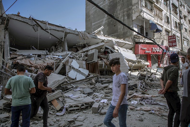 Una investigación del medio árabe afectado, revela que Israel ha utilizado en sus ataques contra el pueblo de Gaza, bombas estadounidenses altamente explosivas y destructivas para derrumbar edificaciones objetivos en Palestina.