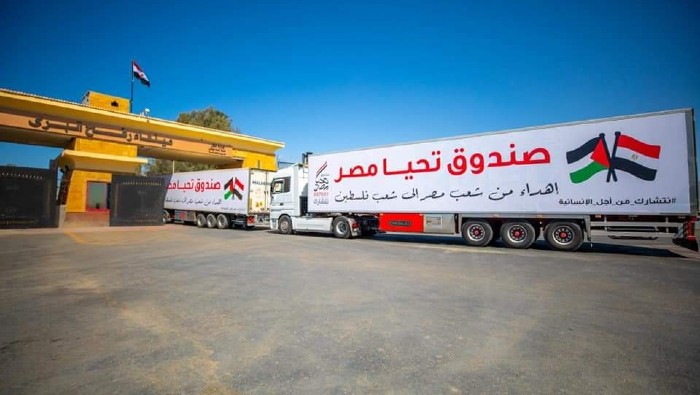 Con este tercer envío solidario, suman unas 4.000 toneladas de alimentos e insumos llegados a Gaza después del alto al fuego que sostenía Israel contra Palestina.