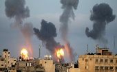 Los ataques aéreos contra Gaza realizados en mayo pasado dejaron un saldo de más de 200 fallecidos palestinos.