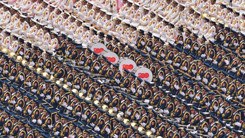 El PCCh cuenta con el brazo armado que signifca el Ejército Popular Nacional, el más numeroso del planeta y garantía de la defensa nacional.