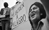 La jornada de lucha por la liberación de Milagro Sala enarbola que lleva detenida 2.000 días.