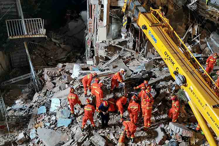 Equipos de socorro chinos finalizaron este miércoles las labores de rescate.