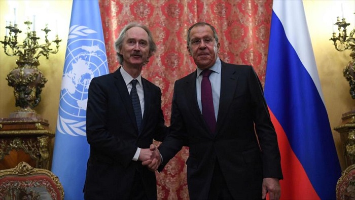 El diplomático de ONU, Geir Pedersen, sostuvo una reunión con el canciller ruso Serguéi Lavrov, en la que se planteó la situación de Siria.