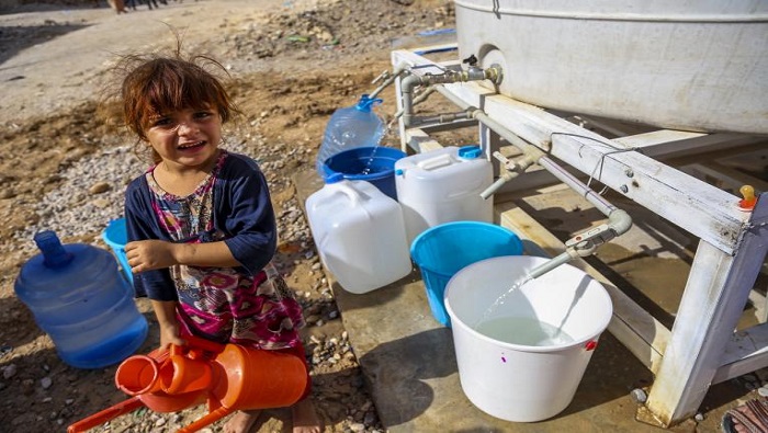 Unicef precisó que 1,7 millones de personas en el Líbano tienen acceso a sólo 35 litros al día.