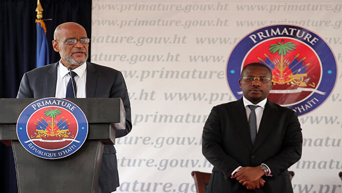 Al asumir como primer ministro haitiano Ariel Henry prometió organizar elecciones demoradas en Haití para avanzar en la estabilidad de la isla.