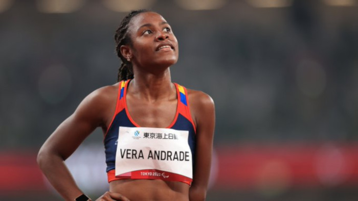 Lisbeli Vera hizo historia y consiguió la medalla de plata en los 400 metros T47.