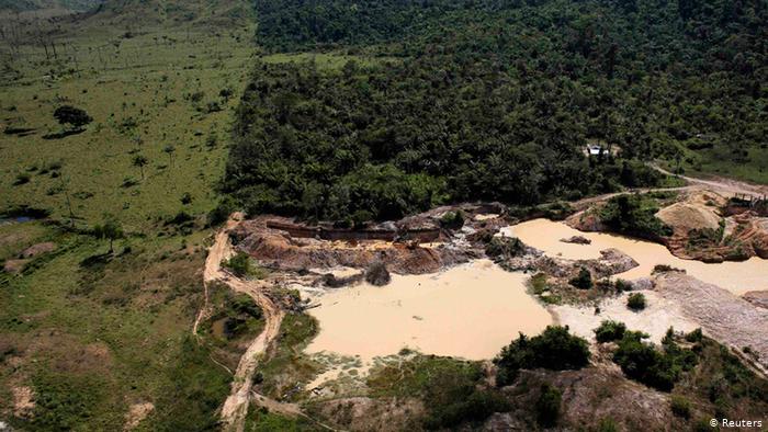Más del 70 por ciento de la actividad minera de Brasil está concentrada en la Amazonía.