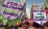 Los movimientos se mostraron preocupados ante las amenazas de Bolsonaro contra la democracia en el marco del Día de la Independencia.