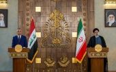Al Kazemi declaró por su parte que su país está decidido a "ampliar el nivel" de sus relaciones con Irán".