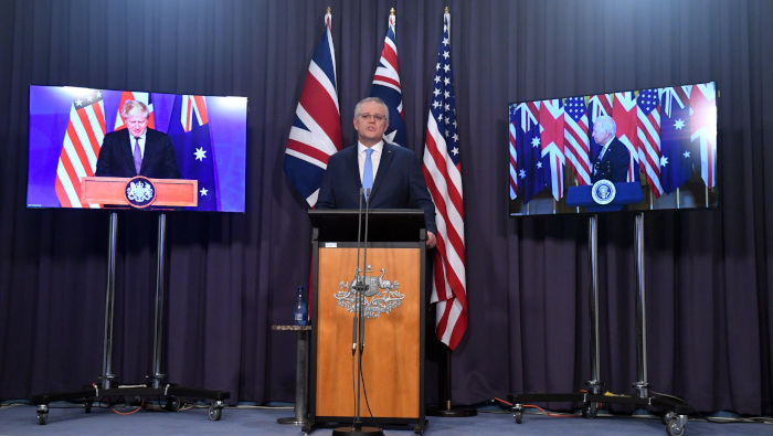 Como parte de su alianza, EE.UU. le venderá a Australia una flota de submarinos nucleares.