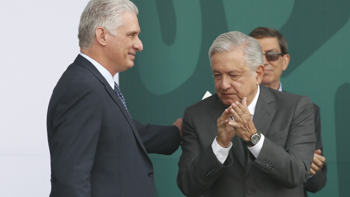 Díaz-Canel manifestó a López Obrador que “nuestro país siempre recordará sus expresiones de apoyo