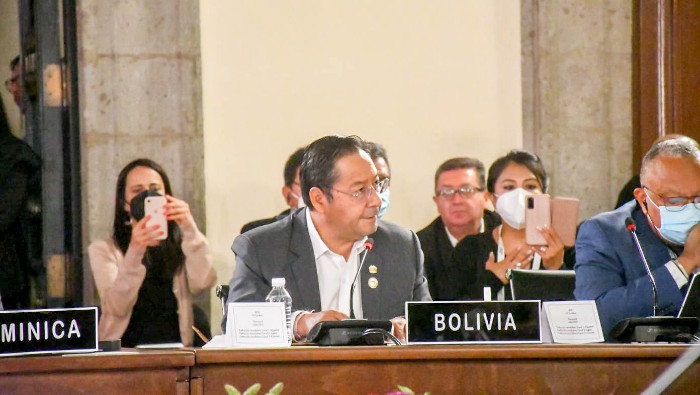 El presidente de Bolivia,  Luis Arce, señaló que la injerencia de la OEA en el golpe de Estado contra Evo Morales es más que evidente.