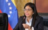 La vicemandataria ejecutiva venezolana, Delcy Rodríguez, aseguró que la apertura del paso comercial se realizará bajo estrictas medidas de seguridad ante la Covid-19