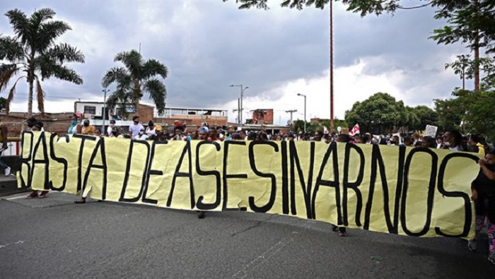 Indepaz ha registrado más de 140 líderes sociales asesinados en Colombia durante el 2021.
