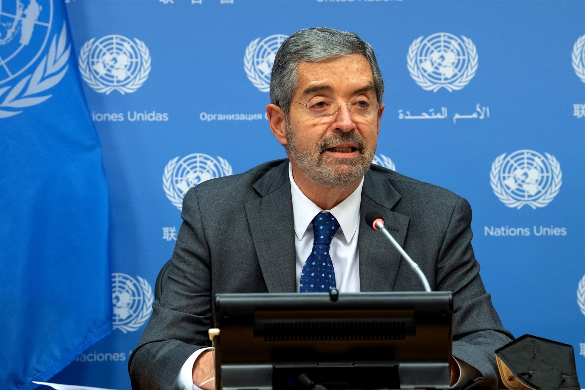 El embajador mexicano ante la ONU remarcó la necesidad de resolver problemas como la crisis migratoria global.