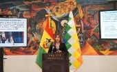 La viceministra de Comunicación de Bolivia, Gabriela Alcón, denunció entre otros daños, las contrataciones irregulares a personal en los medios públicos.