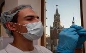 Personal sanitario de Moscú inicia ensayo clínico fase III de la vacuna Sputnik M para inmunizar a adolescentes frente al coronavirus.