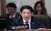 El canciller Moncada indicó que la OEA aprovecha la subordinación de algunos Gobiernos de la región "que no responden a los intereses de sus respectivos pueblos".