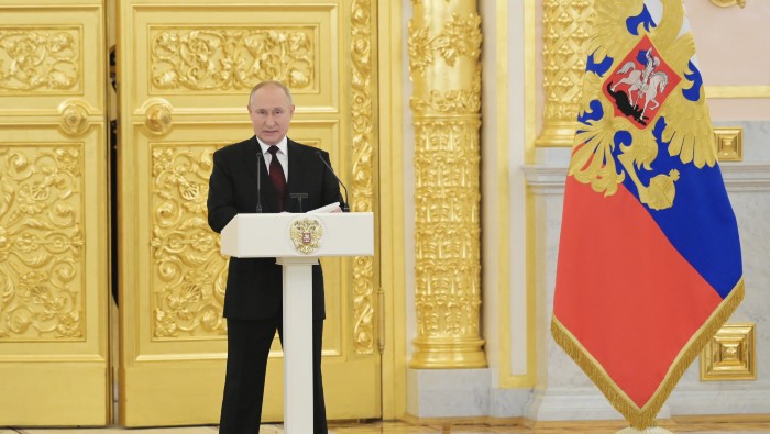 El presidente Vladímir Putin se refirió a la negociación con la OTAN en medio de la ceremonia de presentación de las cartas credenciales de los embajadores extranjeros.