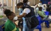 El presidente de la Unión Africana, Moussa Faki Mahamat, recalcó la importancia de anular el nacionalismo de la vacunas en medio de una pandemia. 