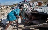  Los principales afectados de crítica situación con el agua potable en Haití son la población infantil, así como embarazadas. 