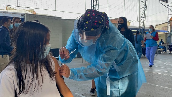 El 87 por ciento de la población venezolana ya fue inmunizada contra la Covid-19.