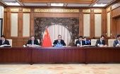 La reunión fue convocada ante el peligro que representan los disturbios violentos en Kazajistán para las inversiones petroleras chinas en ese país.