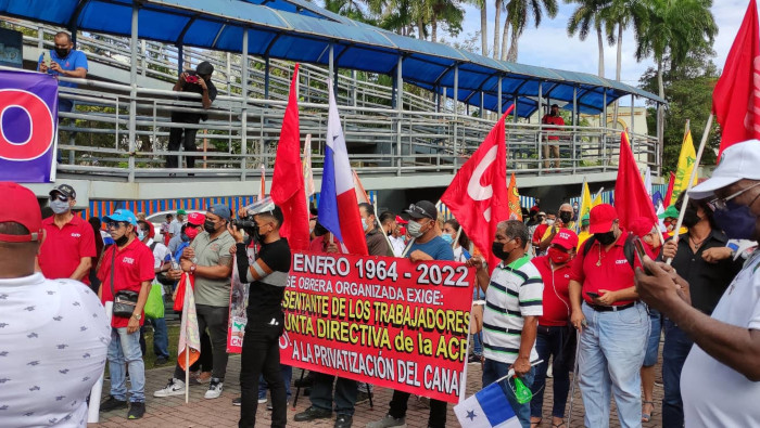 En Panamá se conmemoraron 58 años de la gesta antiimperialista de 1964 en que jóvenes estudiantes penetraron con la bandera panameña ante el acoso de EE.UU.