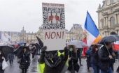 Multitudinarias protestas se registraron en fecha reciente en Francia contra el pase sanitario impuesto por el Gobierno.