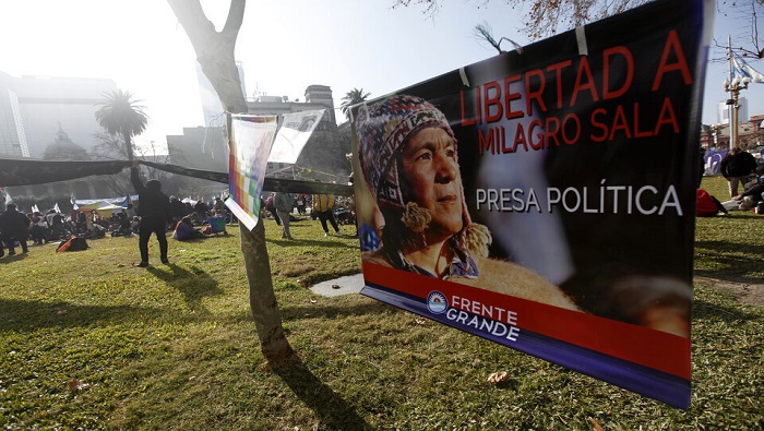 Juristas argentinos denunciaron al Gobierno de Mauricio Macri ante la Comisión Interamericana de Derechos Humanos por la persecución contra Milagro Sala.