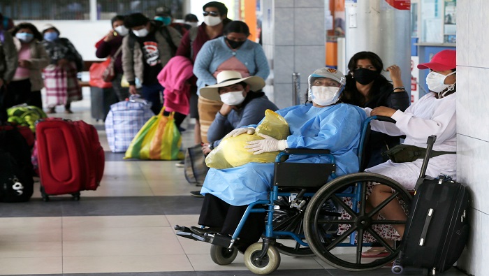 Las autoridades sanitarias de Perú indican que el país atraviesa la tercera ola de contagios a la Covid-19.