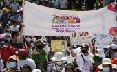 La Coordinadora Salvadoreña de Movimientos Populares llamó a la ciudadanía a evitar la instalación de una dictadura y parar con el debilitamiento de las instituciones que garantizan los derechos de la población. 