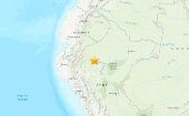 Las autoridades peruanas no informaron sobre personas afectadas o daños estructurales tras el sismo.