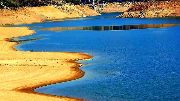 Cambio climático deja escasez de agua en pantanos de Extremadura
