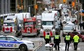Los camioneros pudieran ser suspendidos, retiradas sus licencias y hasta enfrentar juicios por actos ilegales a tenor de la Ley de la provincia de Ontario.