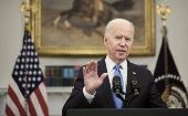 "Estas son acciones de defensa y no tenemos intensiones de atacar a Rusia", justificó Biden tras el ataque contra Moscú.