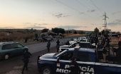 La Secretaría de Seguridad Pública de Michoacán desplegó un operativo con el Ejército y la Guardia Nacional tras los disparos.