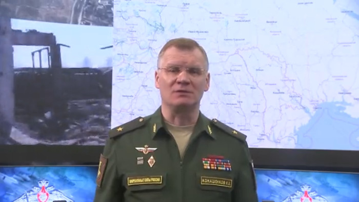 Konashénkov aseguró que la concentración de fuerzas es vital para la operación de liberación de Donbass.