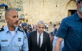 Los palestinos responsabilizaron al Gobierno israelí de la escalada de violencia que puede desencadenar una provocación como la visita de Yair Lapid a Jerusalén oriental.