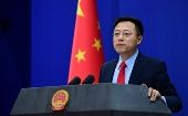 Zhao Lijian declaró que su gobierno ha asistido, dentro de lo posible, al personal diplomático y consular residente en China