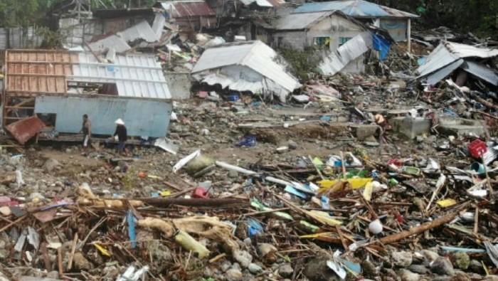 Las partes central y sur de Filipinas se vieron afectadas por inundaciones y deslizamientos de tierra masivos.